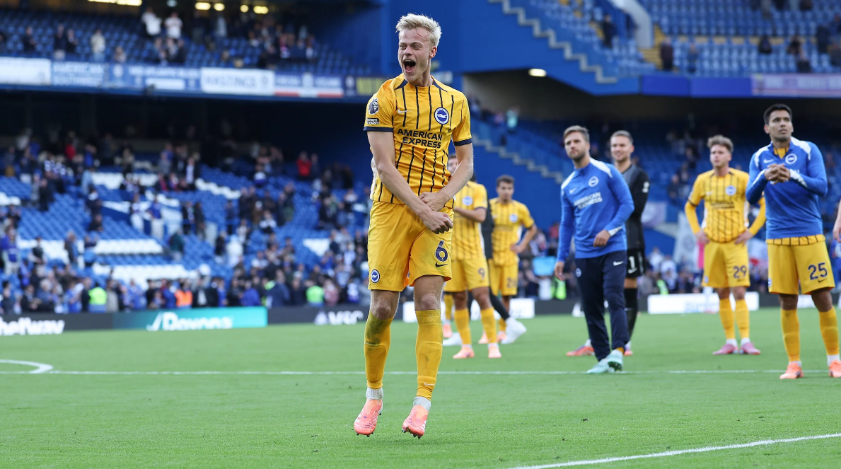 百场里程碑！范赫克成布莱顿后防基石，全能表现比肩顶级中卫